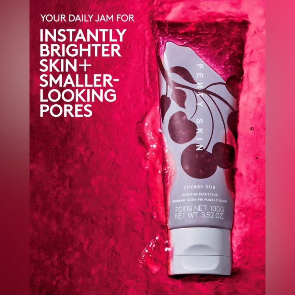 Fenty Beauty Cherry Dub Superfine Face Scrub - Picture 2 of 3